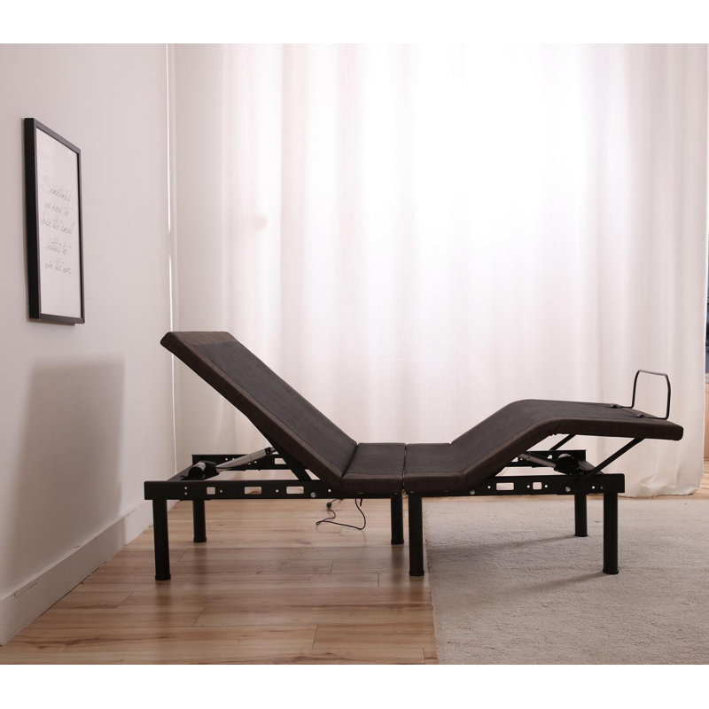 Alwyn Home Nicolai Zero Gravity Adjustable Bed with Wireless Remote